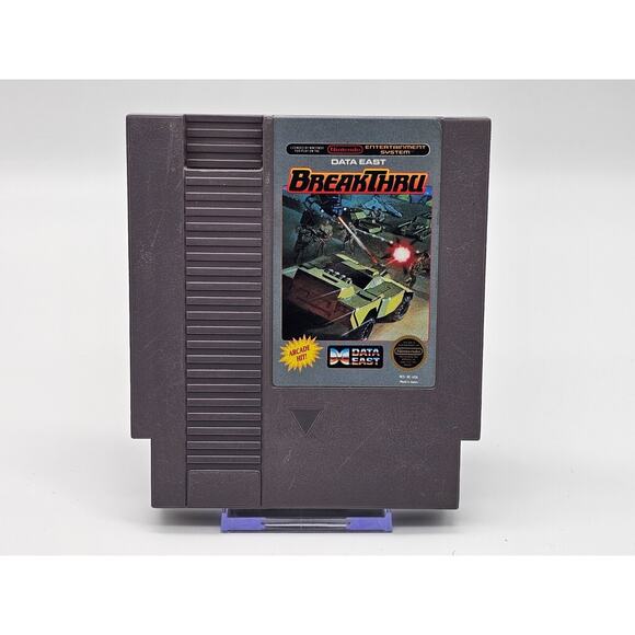 BreakThru - Nintendo Entertainment System NES - Cart Only - 5 Screw - Tested! - Picture 1 of 2